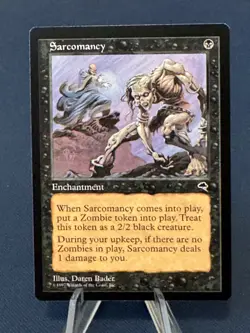 MTG - Magic The Gathering - Sarcomancy - Tempest - NP/NM! - Image 1