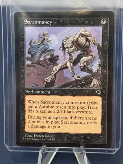 MTG - Magic The Gathering - Sarcomancy - Tempest - NP/NM! - Image 3