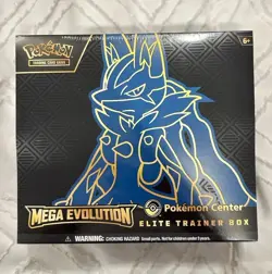 Pokemon Center Mega Evolution Elite Trainer Box (Lucario) ETB - Image 1