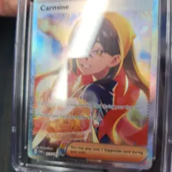 Pokemon CGC 10 Carmine 217/167 2024 Twilight Masquerade 217/167 Gem Mint SIR - Image 4
