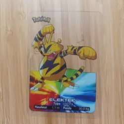 Carte Pokemon Elektek 125 Lamincards 2005 FR Bon Etat - Image 1