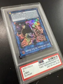 DUEL LINK DRAGON, THE DUEL DRAGON YU-GI-OH! YCSW-EN012 2019 CHAMPION SERIE PSA 9 - Image 3