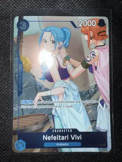 Nefeltari Vivi EB02-026 EB03 Alt Art Heroines Dash Pack One Piece TCG English - Image 1