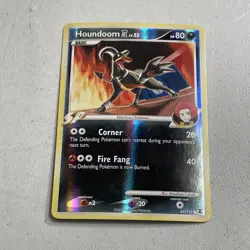 Pokemon TCG 2009 Rising Rivals Card -- Houndoom 65/111 Reverse Holo - Image 2