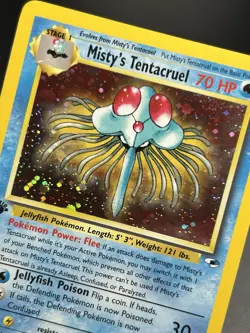 MISTY'S TENTACRUEL Pokemon Card - WOTC - 1st Edition - Gym Heroes 10/132 NM (A) - Image 4