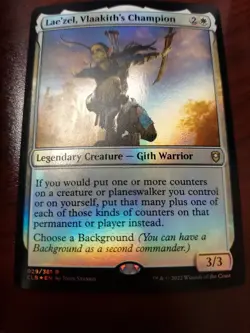 Lae'zel, Vlaakith's Champion Commander Legends: Battle for Baldur's Gate Foil - Image 1