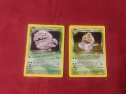 Lot Of 2 Pokemon Team Rocket Holo,Rare, Cards Lightly Played To Moderate Played - Image 1
