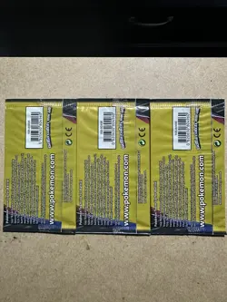 Pokemon Sealed Lot of 3 Sun & Moon Team Up 3 Card Booster Packs - Image 2