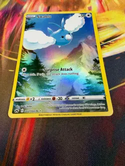 Swablu GG27/GG70 NM Holo Crown Zenith Galarian Gallery Pokemon TCG - Image 2