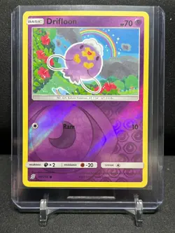 Drifloon 80/236 Reverse Holo Pokemon 2019 Unified Minds - LP - Image 1