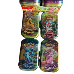 Pokemon TCG SV8.5 Prismatic Evolutions Mini Tin Display Factory Sealed Tins - Image 3