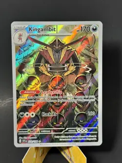Kingambit 220/198 (NM) - Scarlet & Violet Base Set Illustration Rare Pokemon TCG - Image 1