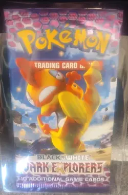 Pokemon TCG Black & White Dark Explorers Booster Pack Scrafty Art Sealed - Image 1