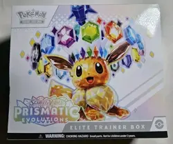 Pokemon TCG Scarlet Violet Prismatic Evolutions Elite Trainer Box ETB Sealed - Image 1