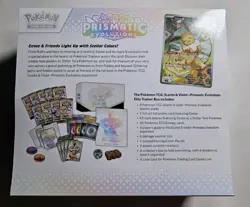 Pokemon TCG Scarlet Violet Prismatic Evolutions Elite Trainer Box ETB Sealed - Image 2