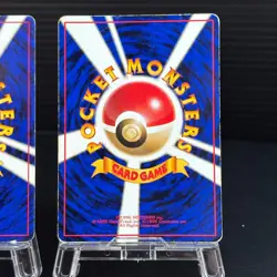 Poliwrath No.062 Vending Series 1 Old back Glossy Pokemon Card Japanese HP - Image 3