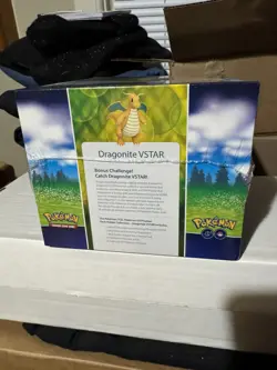 Pokemon Go Dragonite VSTAR Box Deck Holder Factory Sealed With Booster Packs - Image 4