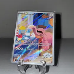 Lickitung 180/162 Sv05: Temporal Forces Holo Illustration Rare Pokemon TCG NM - Image 3