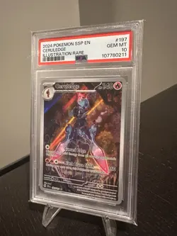 Ceruledge Illustration Rare PSA 10 Gem Mint Pokemon TCG Surging Sparks 197/191 - Image 1