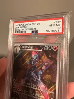 Ceruledge Illustration Rare PSA 10 Gem Mint Pokemon TCG Surging Sparks 197/191 - Image 4