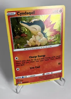 Cyndaquil SWSH211 Pokemon Black Star Promo NM Galaxy Swirl 🌀 - Image 1