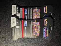 Pokemon Mega Evolution Phantasmal Flames Booster Pack Art Set 2 Pack Lot SEALED - Image 2