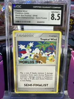 Tropical wind Pokemon 2009 black star promos – DP48 world championship – semi fi - Image 3