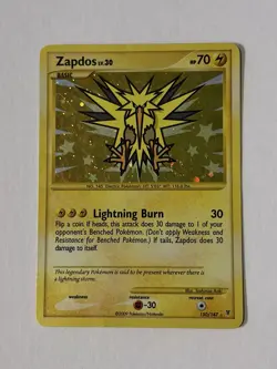 Zapdos - 150/147 - Pokemon Supreme Victors Holo Rare HP/Damaged See Description - Image 1