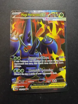 Mega Heracross Ex 108/094 Phantasmal Flames, Pokemon, PFL EN - Image 1