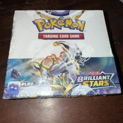 Pokemon TCG Sword & Shield Brilliant Stars Booster Box 36 Packs SEALED - Image 1