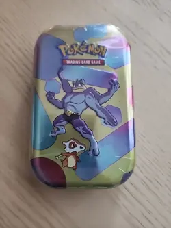 Pokemon Scarlet & Violet 151 Machamp + Cubone Mini Tin Sealed New - Image 1