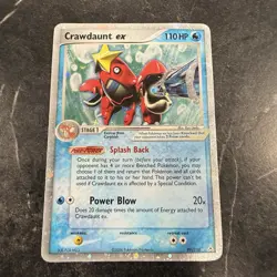 Crawdaunt ex - 99/110 - Pokemon Ex Holon Phantoms Ultra Rare HP - Image 1
