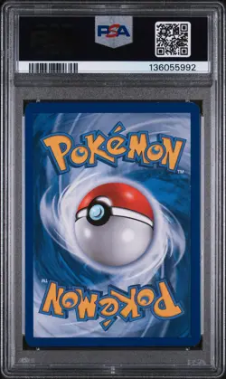 2010 POKEMON HEARTGOLD & SOULSILVER PROMO #HGSS08 MEGANIUM-HOLO PSA 8 - Image 2