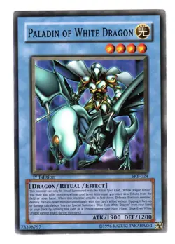 YUGIOH - PALADIN OF WHITE DRAGON - SKE-024 - 1st EDITION - Image 1