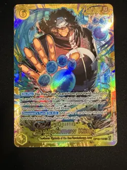 Bartholomew Kuma SEC OP12-119 Legacy of the Master One Piece TCG - Image 1