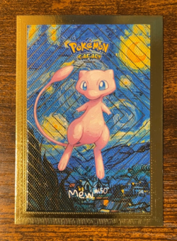 Mew 150 Gold Holo Non-TCG Safari 2.0 BOX HIT Textured Pokemon Card - Image 1