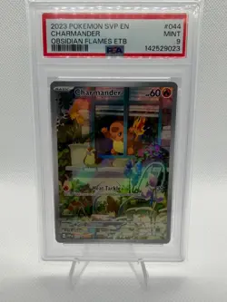 Charmander 044 Sv: Scarlet & Violet Promo Cards Holo PSA 9 - Image 1