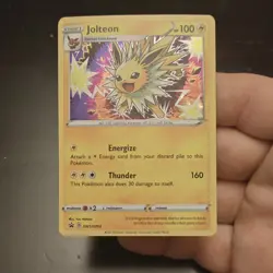 Pokemon Jolteon SWSH094 Sword & Shield Promo Holo Stage 1 Card 100 HP English - Image 1