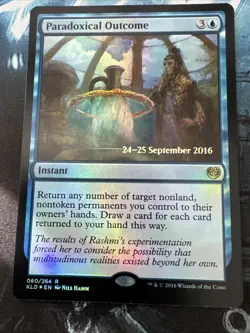 Paradoxical Outcome Prerelease Cards Foil - Image 1