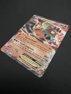 Landorus EX 89/149 B&W Boundaries Crossed 2012 Pokemon Card Ultra Rare HP - Image 3