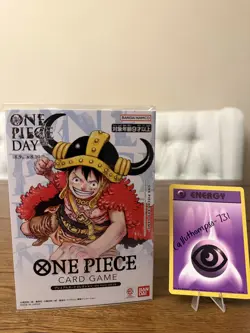One Piece Premium Card Collection Luffy P-118 DAY 25 PROMO Japanese UK in Hand - Image 1