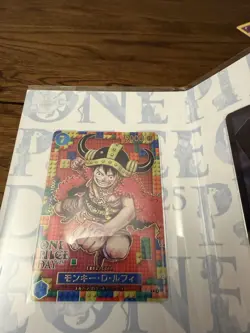 One Piece Premium Card Collection Luffy P-118 DAY 25 PROMO Japanese UK in Hand - Image 2