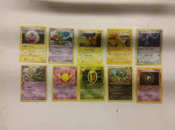 Lot Of 10 Pokemon Cards Lightly Played To Damaged Pre-owned - Image 1