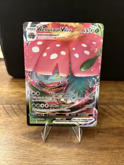 Venusaur VMAX SWSH102 SWSH: Sword & Shield Promo Cards Holo - Image 1