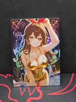 Lovely Zhi Lian - Anime Waifu Goddess Story UR Trading Card - Image 1