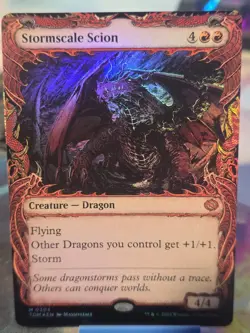 Stormscale Scion (Showcase) Tarkir: Dragonstorm Foil - Image 1