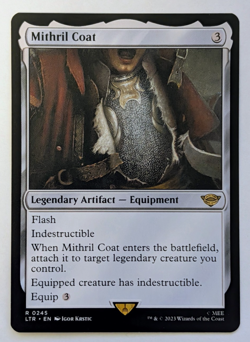 Mithril Coat Universes Beyond: Lord of the Rings, NM - MTG - Image 1