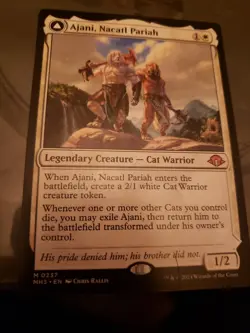 MTG MODERN HORIZONS 3 AJANI, NACATL PARIAH MYTHIC RARE - Image 1