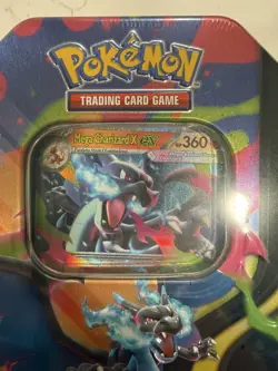 Pokemon TCG Mega Evolution Charizard ex Tin X Brand New and Sealed - Image 3