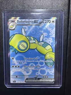 Pokemon S&V Journey Together Dunsparce EX 178/159 Ultra Rare Holo - Image 1